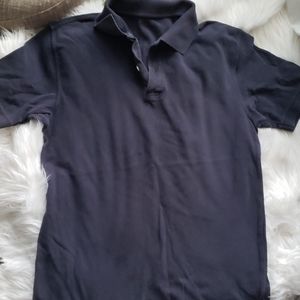 Footaction Vintage Navy Blue Short Polo Shirt